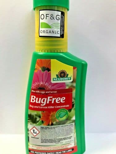 Neudorff BugFree Bug and Larvae Killer Concentrate 250ml